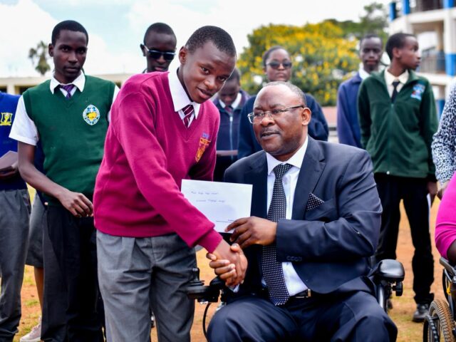 Tim Wanyonyi Leads Westands NG-CDF in Supporting Scholarship and PWD Beneficiaries